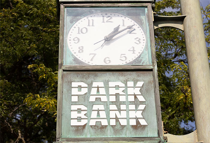 Image of La Crosse clock sign